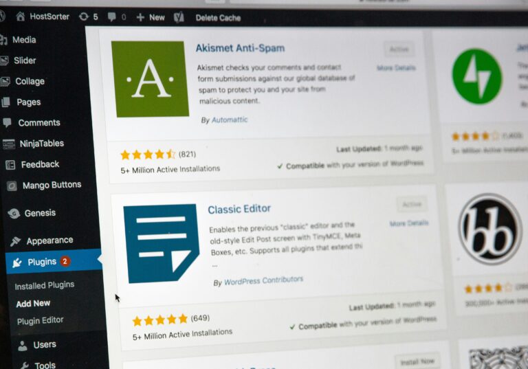 Restore WordPress after a failed plugin or theme update